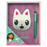 Undercover Squishy Notebook Gabby's dollhouse with pen