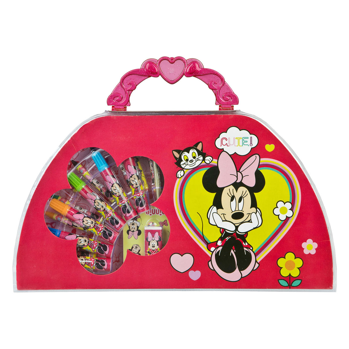 Undercover kleurkoffer minnie mouse, 51dlg.