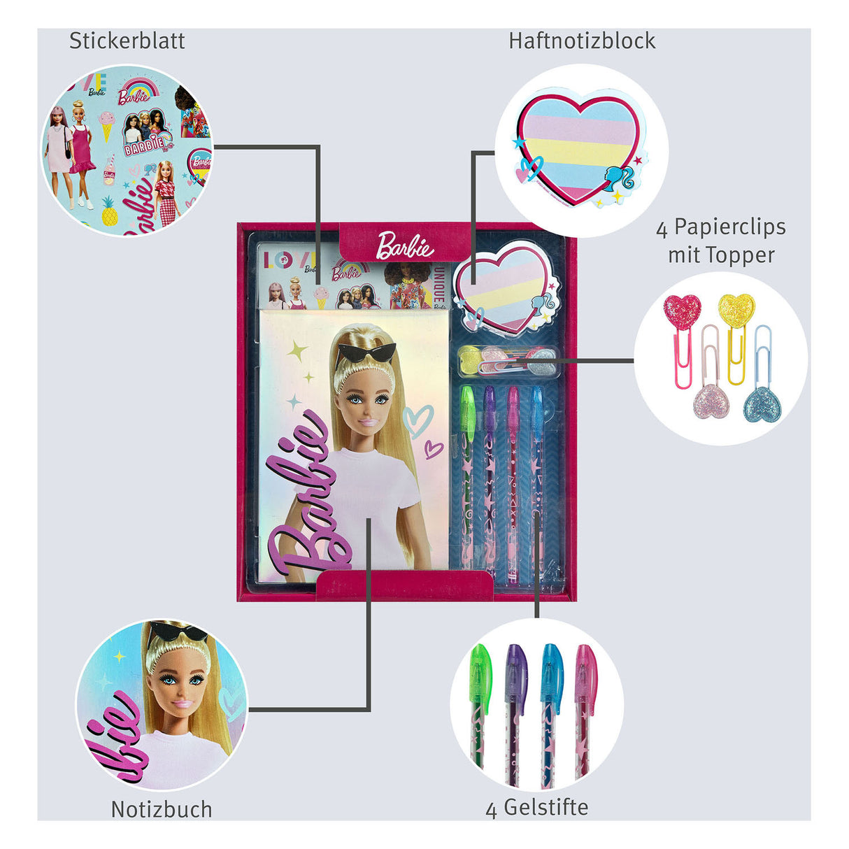 Ensemble Barbie intime de la mode