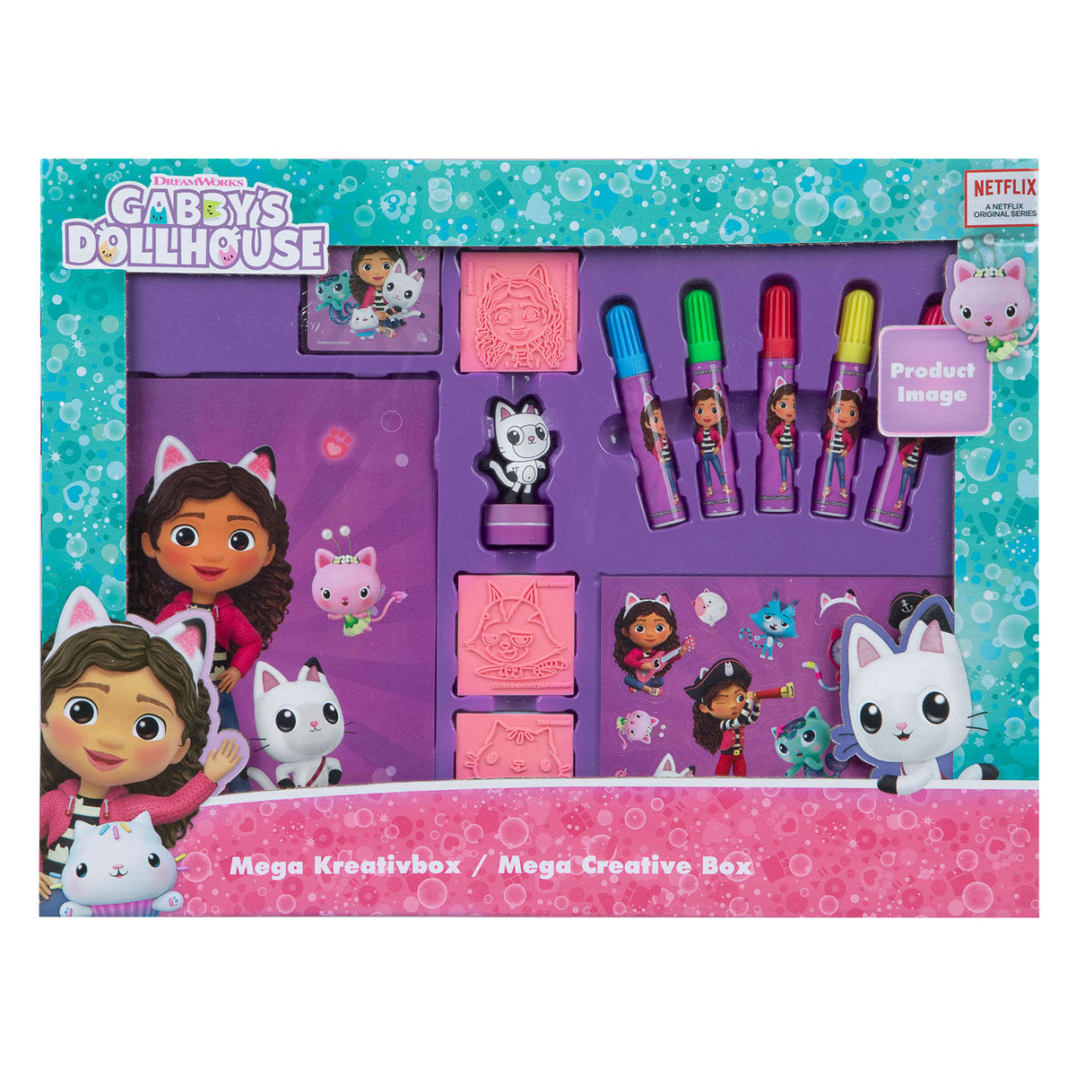 Undercover Gabby's Poppenhuis Mega Stamp Set