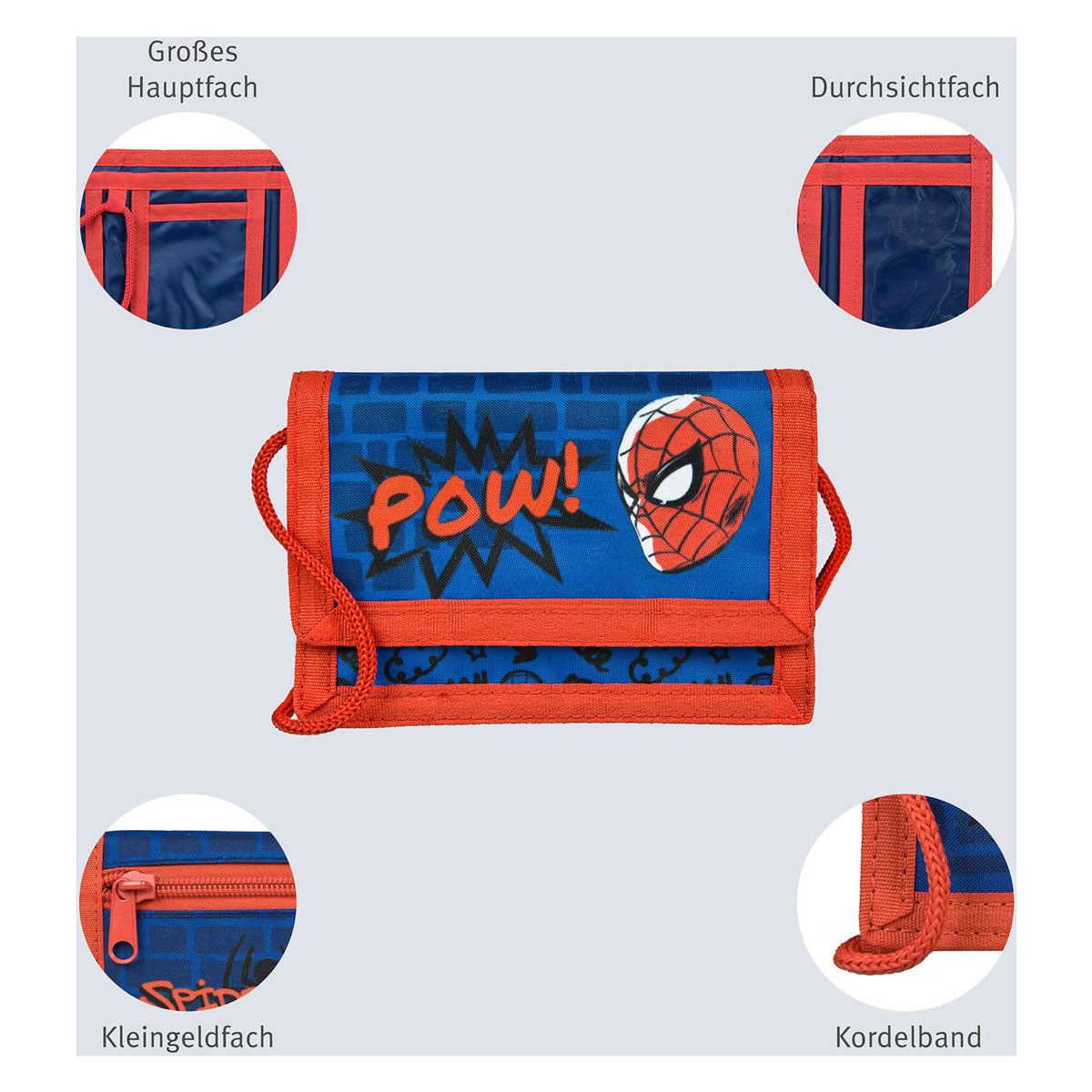 Undercover Wallet Spiderman