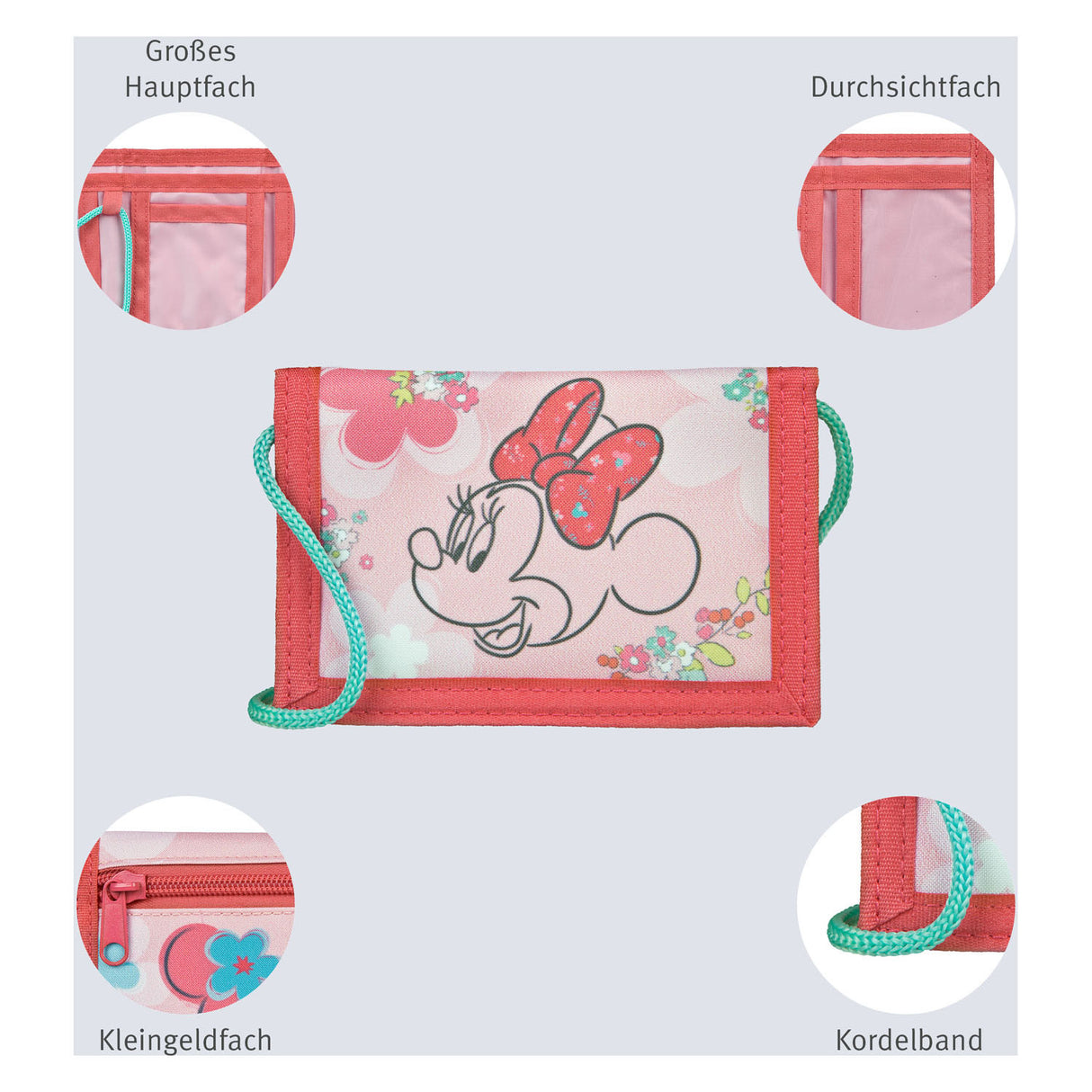 Undercover Wallet Minnie Maus