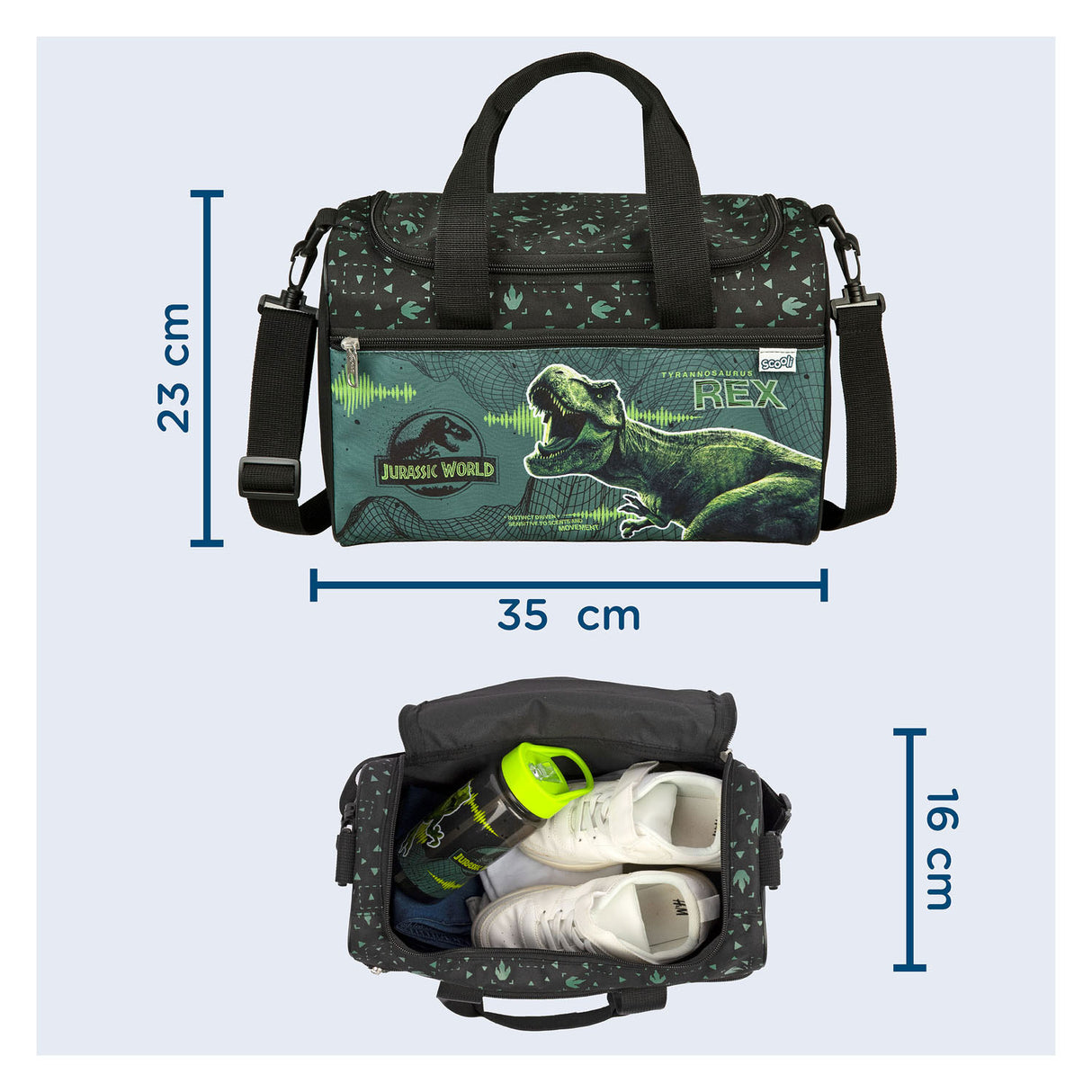 Undercover Sportbag Jurassic World