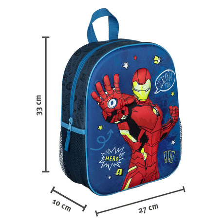 Sacolage 3D en couverture 3D Avengers