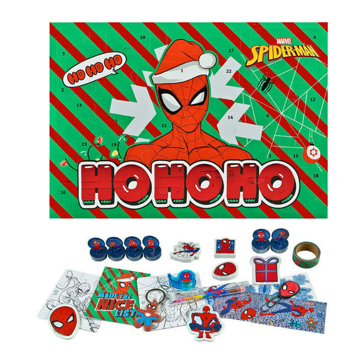 Calendrier de l'avent secret Spiderman