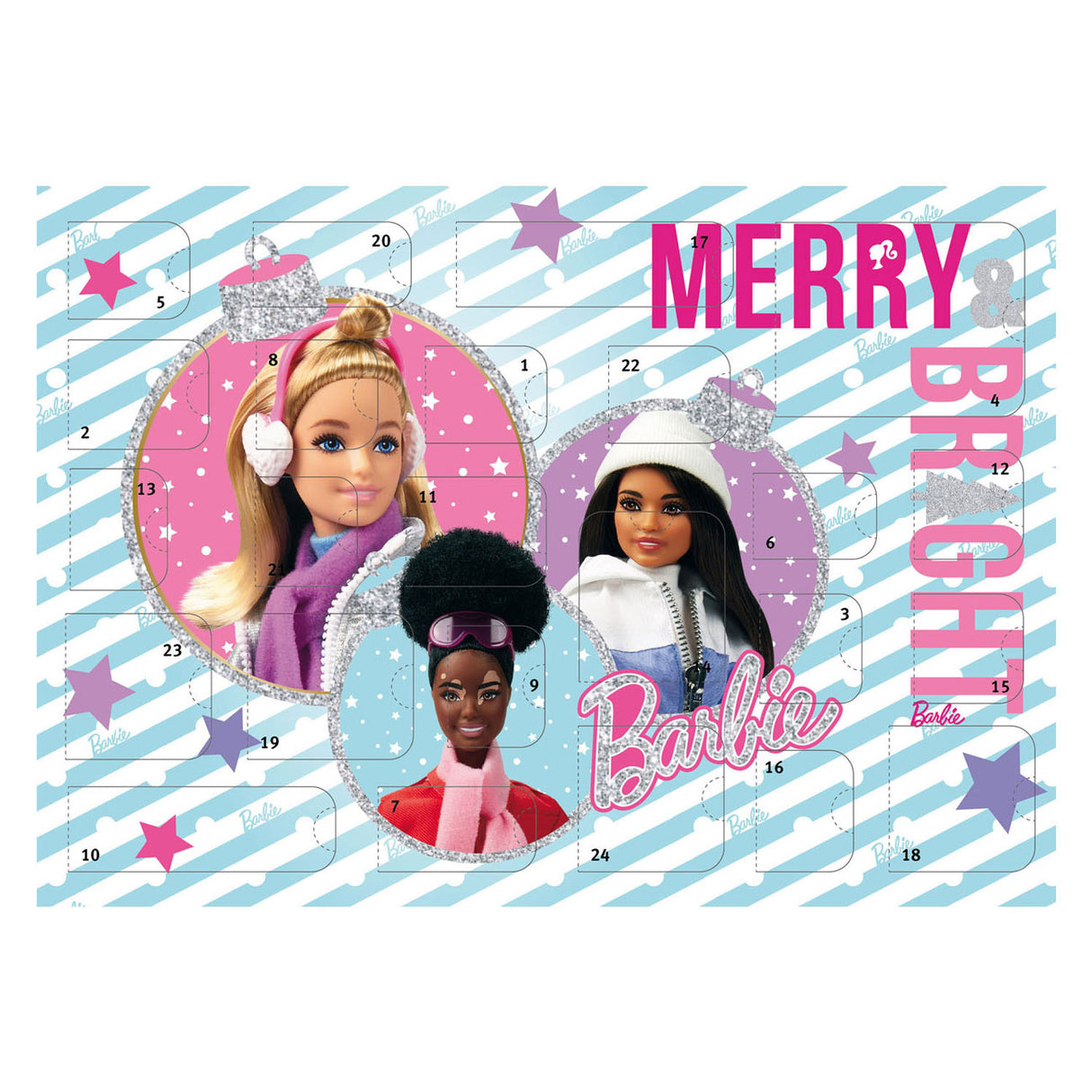 Calendrier de l'avent secret barbie
