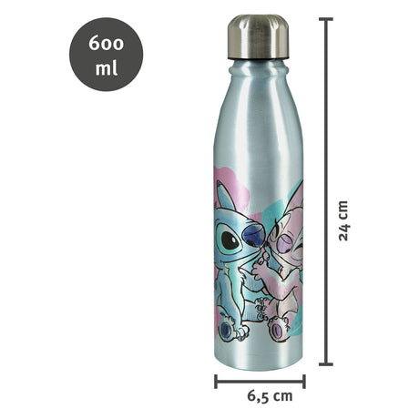 Aluminium à la bouteille à boisson secrète, 600 ml