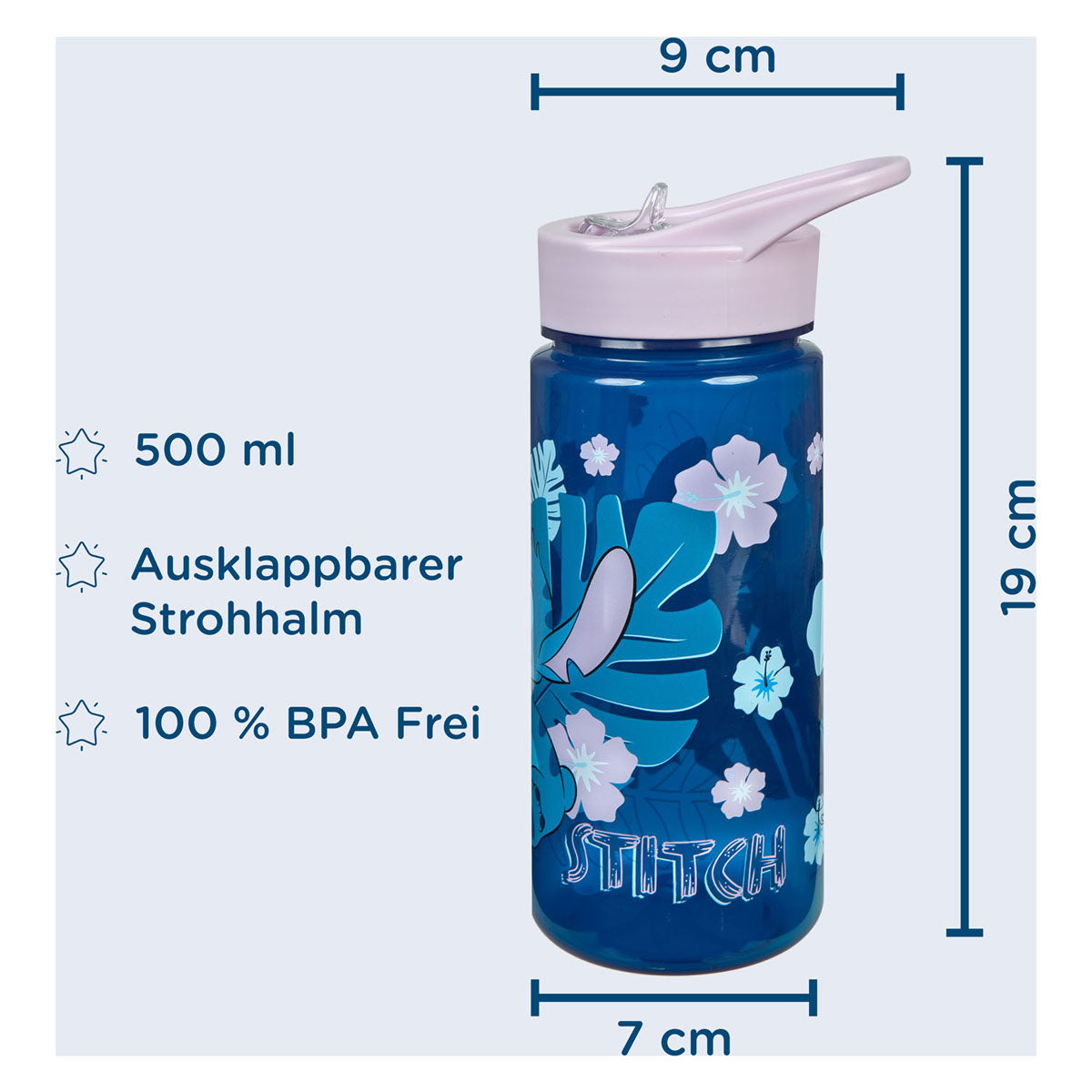 Undercover Areo Trinkflaschenstich, 500 ml