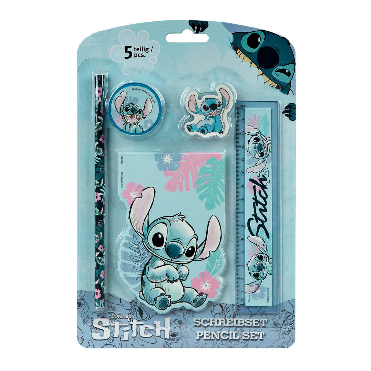 Set d'écriture Undercover Stitch, 5 pcs.