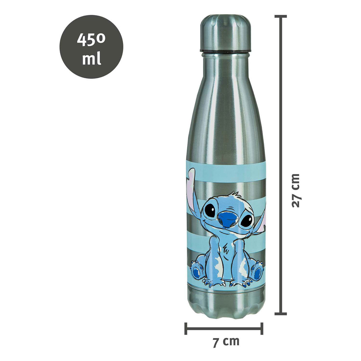 Point de bouteille en acier inoxydable Undercover, 500 ml