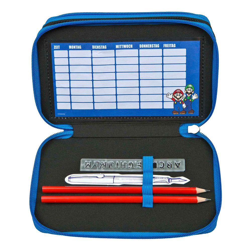 Trousse remplie Undercover Super Mario 3 compartiments