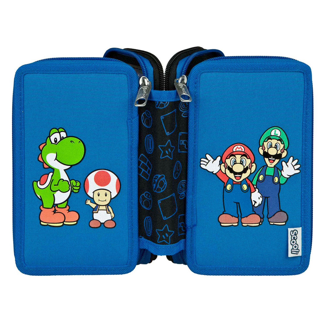 Trousse remplie Undercover Super Mario 3 compartiments