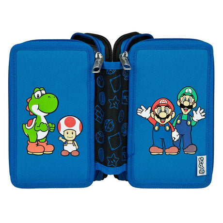 Trousse remplie Undercover Super Mario 3 compartiments