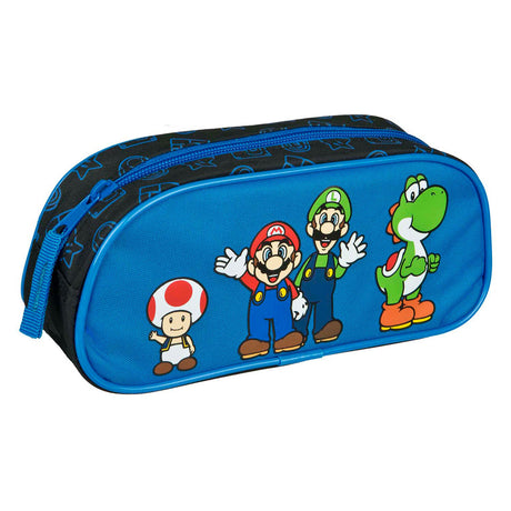Trousse Undercover Super Mario bleue avec fermeture éclair