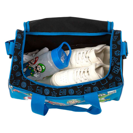 Sac de sport Undercover super mario bleu
