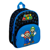 Sac à dos Undercover avec poche avant super mario bleu