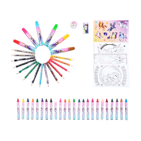 Étui de couleur Undercover Unicorn Academy, 51 pièces