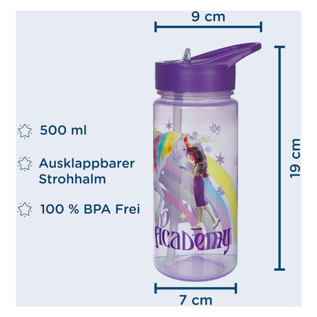 Gourde Undercover Unicorn Academy, 500 ml