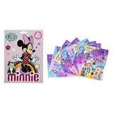 Livre d'autocollants Undercover Minnie Mouse avec 8 feuilles
