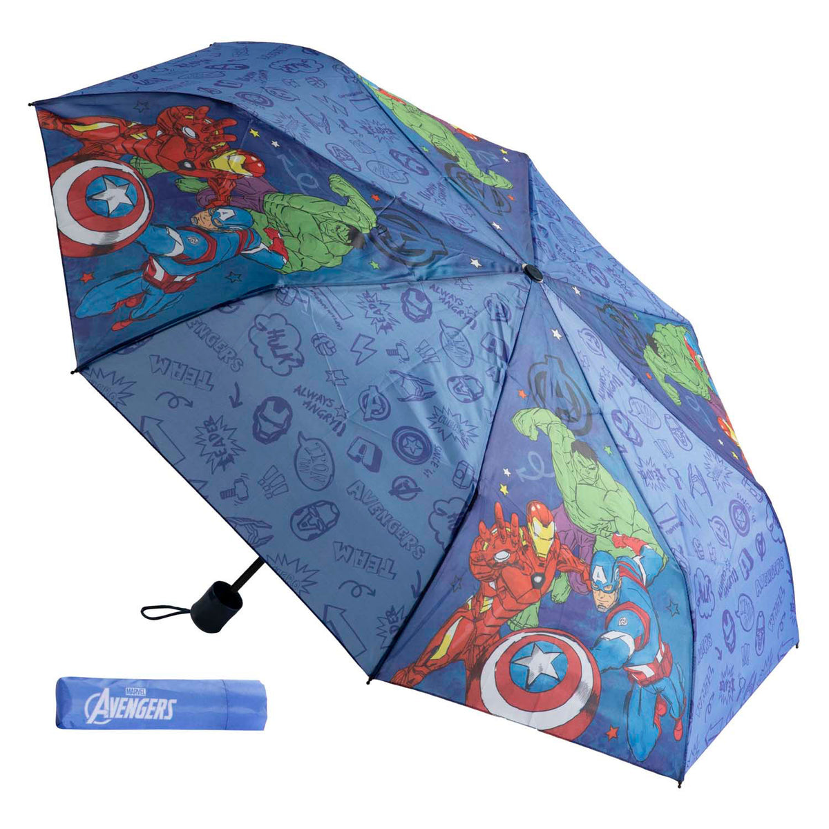 Parapluie Undercover Avengers 94 cm Marvel parapluie pour enfants multicolore.