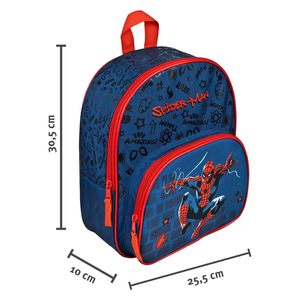 Sac à dos Undercover avec poche avant Spiderman
