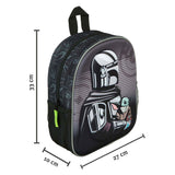 Sac à dos infiltré Star Wars le Mandalorien et Grogu 3D