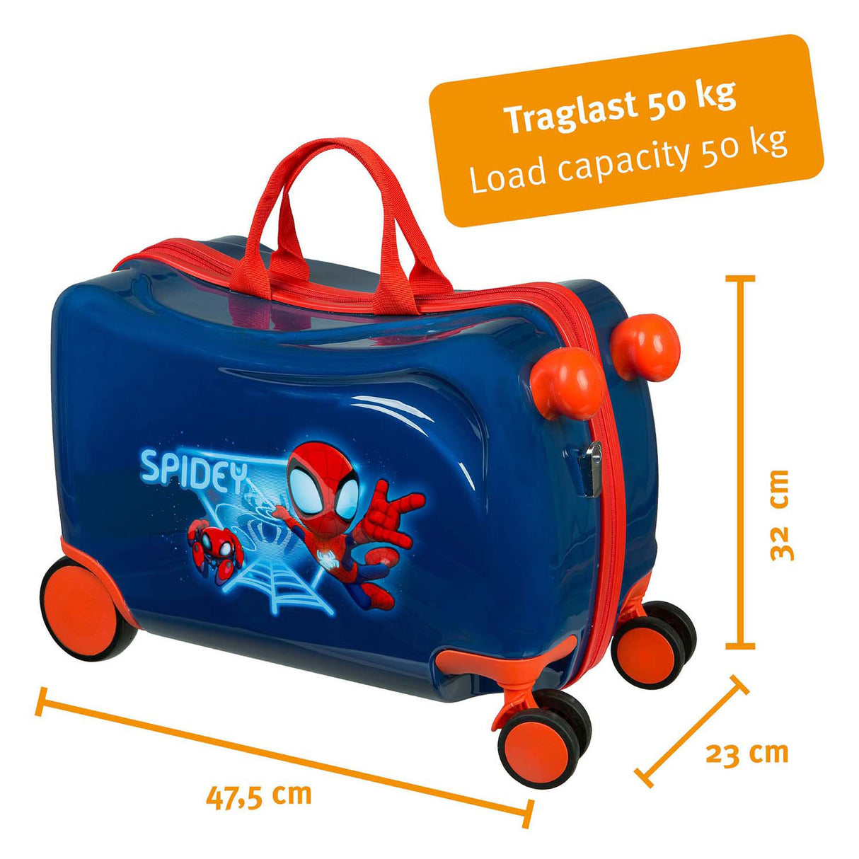 Valise trolley Undercover porteur Spiderman