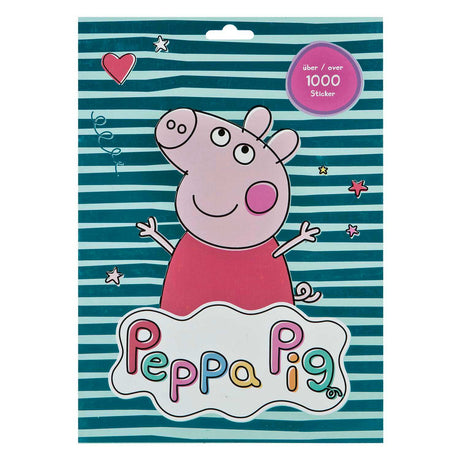 Feuilles d'autocollants Undercover Peppa Pig - 1000 pcs.