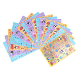 Feuilles d'autocollants Undercover Peppa Pig - 1000 pcs.