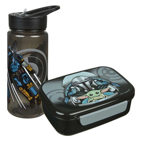 Série Undercover Star Wars - Ensemble boîte à lunch et bouteille - noir - 500 ml