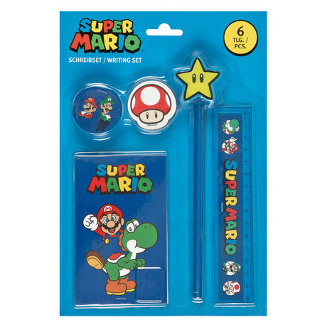 Set d'écriture Super Mario - 6 pcs.