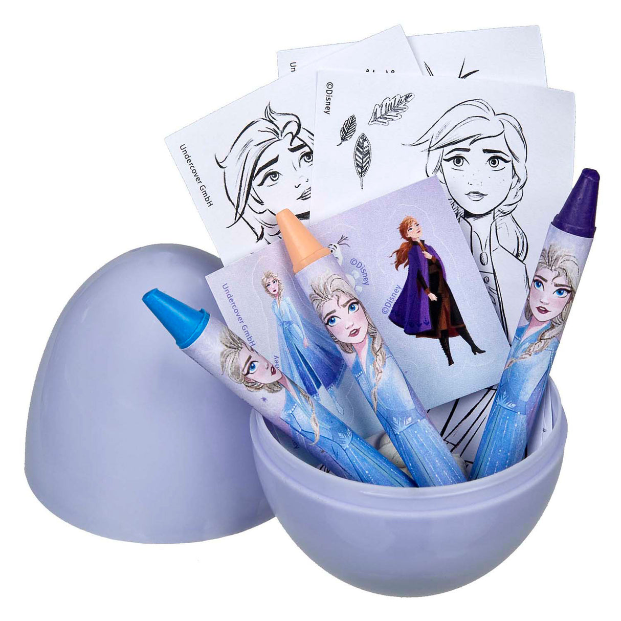 Oeuf surprise sous couverture congelé