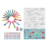 Mallette de coloriage Undercover Peppa Pig - 44 pcs.