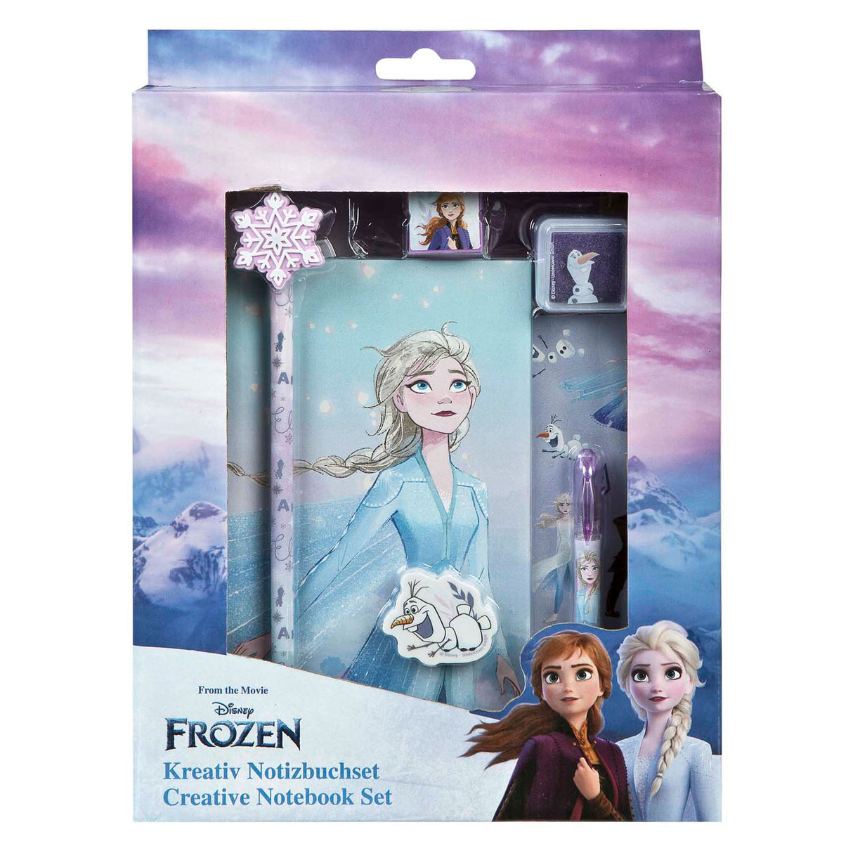 Ensemble de bloc-notes Undercover La Reine des Neiges - 7 pcs.