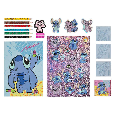 Undercover mega color et set de tampons stitch - 15 pcs.