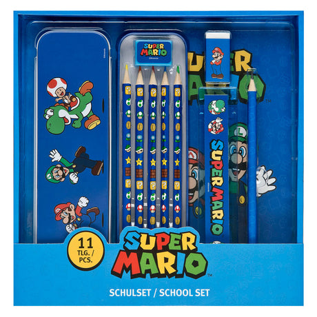 Ensemble de papeterie Undercover super mario - 11 pcs.