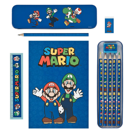 Ensemble de papeterie Undercover super mario - 11 pcs.