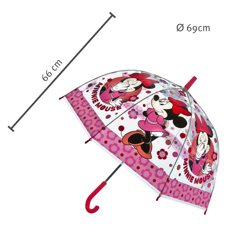 Undercover parapluie transparent Minnie Mouse