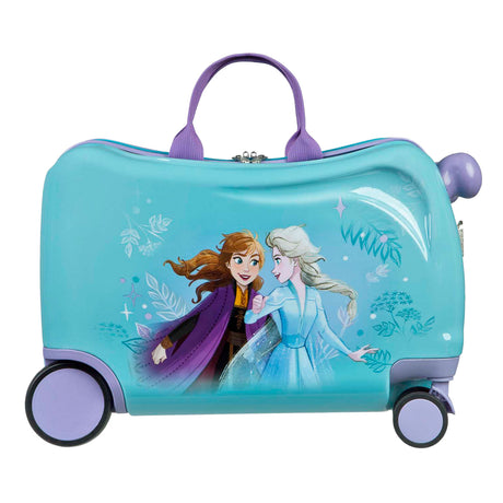 Valise trolley infiltrée gelée