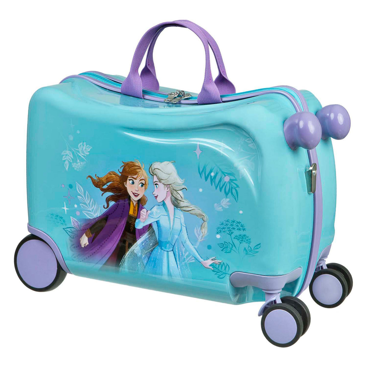 Valise trolley infiltrée gelée