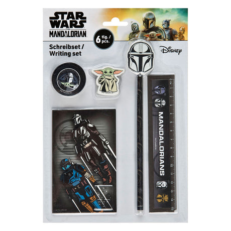 Undercover the mandalorian schrijfset - 6dlg.
