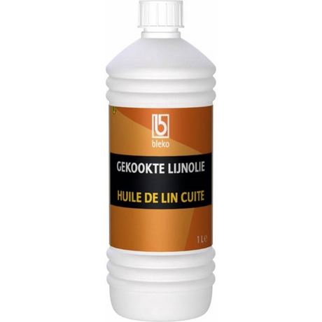 Bleko 1070061 - lijnolie gekookt 0,5l | 4 stuks