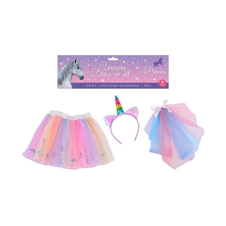 Johntoy john toy ensemble d'habillage licorne 3 pièces