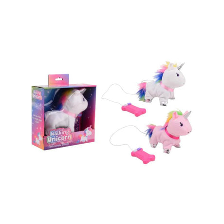 Johntoy figurine de jeu licorne qui marche