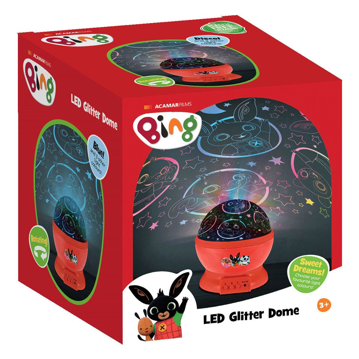 Bing LED Glitter Kuppel