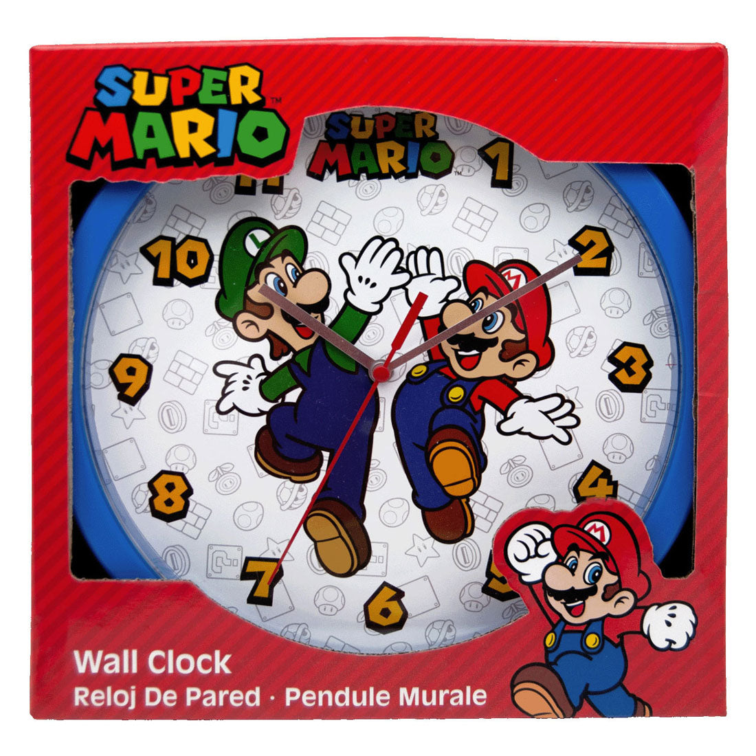 Horloge murale Super Mario