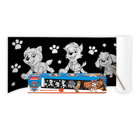 Affiche à gratter Toyland Paw Patrol