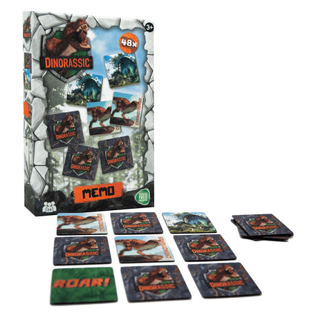Jeu de mémo dinorassic