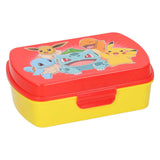Boîte à sandwich en plastique rigolote Pokémon rouge