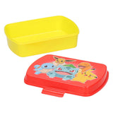 Boîte à sandwich en plastique rigolote Pokémon rouge